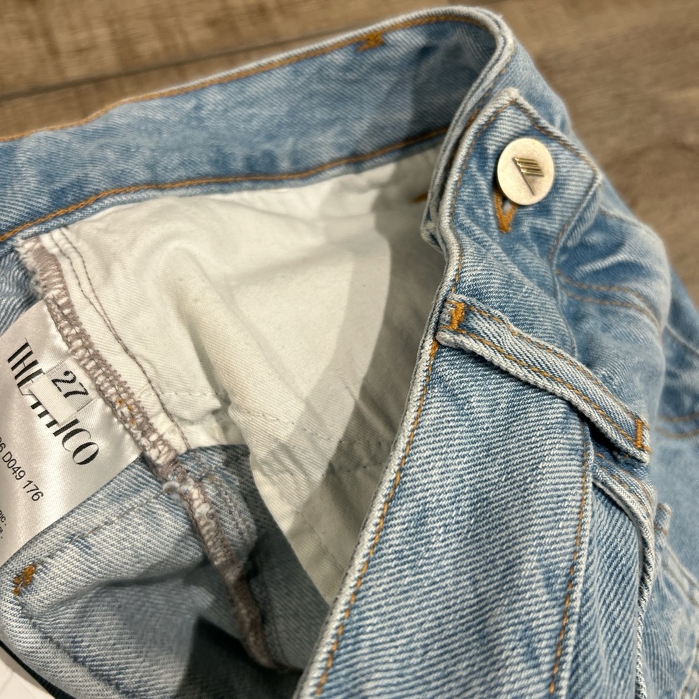 The ATTICO Fay cargo pocket denim mini skirt - Picture 5 of 6